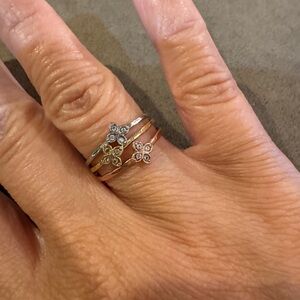 Kendra Scott dainty stackable rings